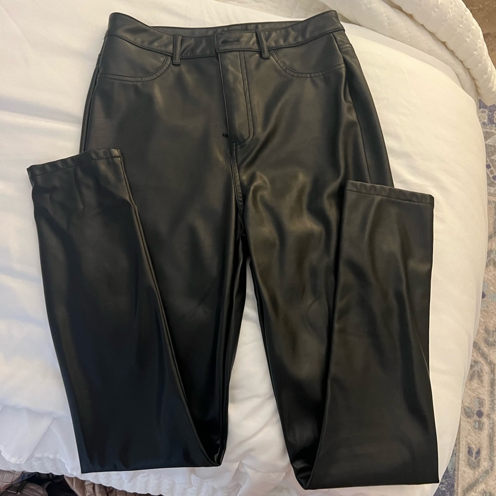 Size medium leather pants